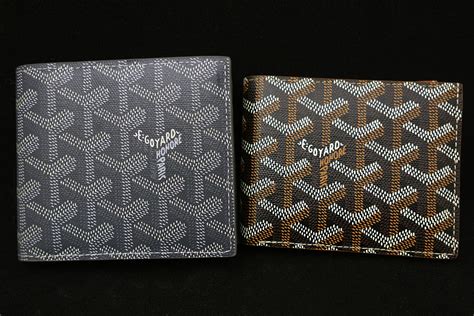 real goyard wallet vs fake|authentic goyard wallet.